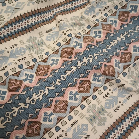 Backroad Blues Vinatge Aztec Skirt - Picture 4 of 6